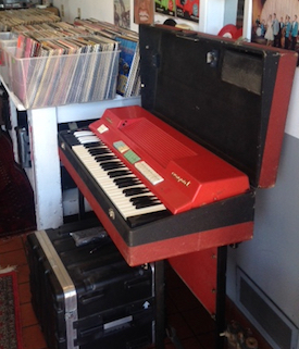 Vintage farfisa combo compact 1967 at Spin records petaluma