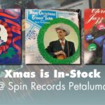 xmas records at spin records petaluma